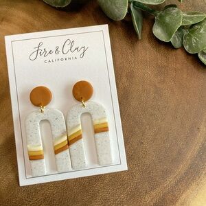 Handmade Polymer Clay Earrings